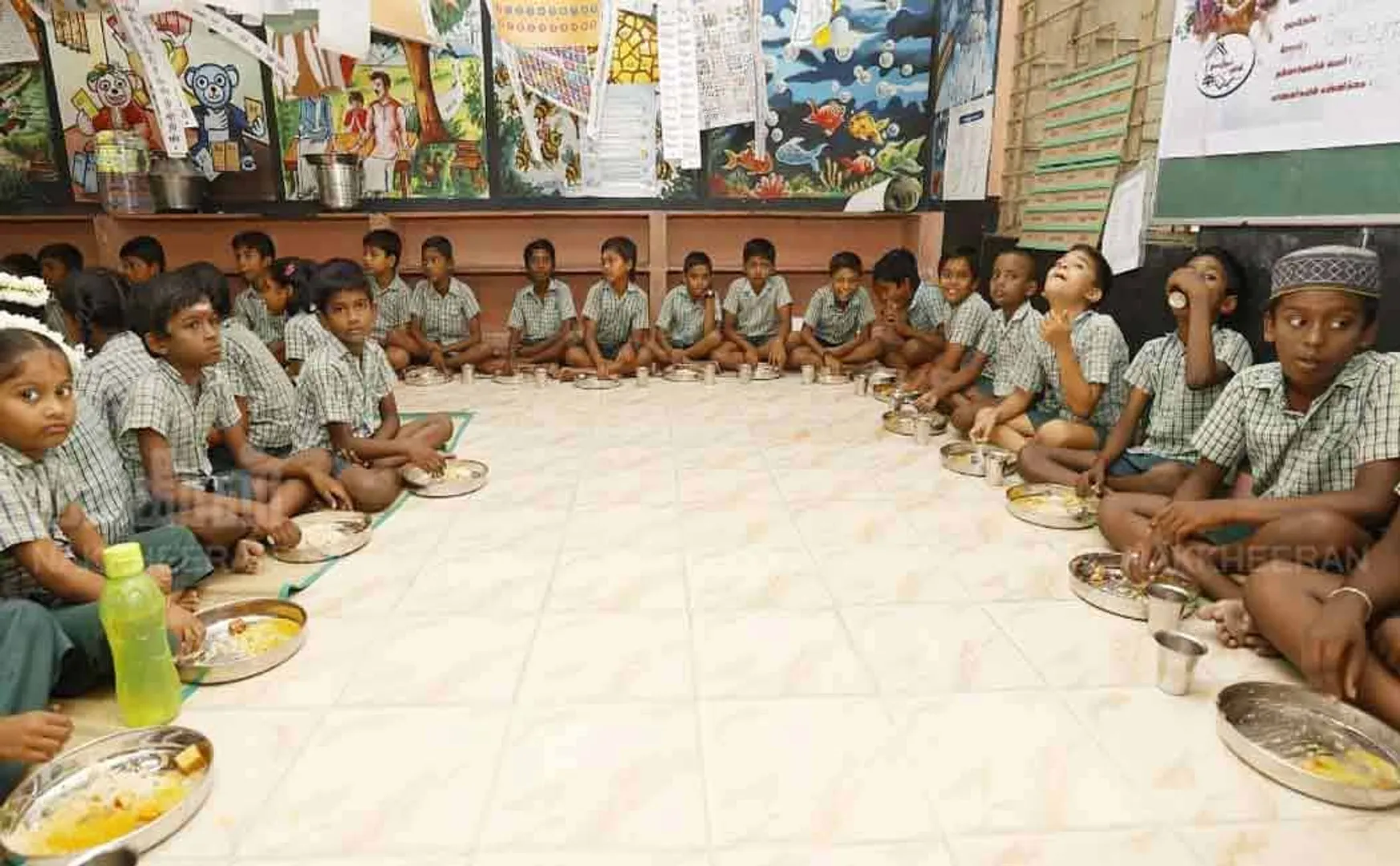 Sweet Pongal today for school students