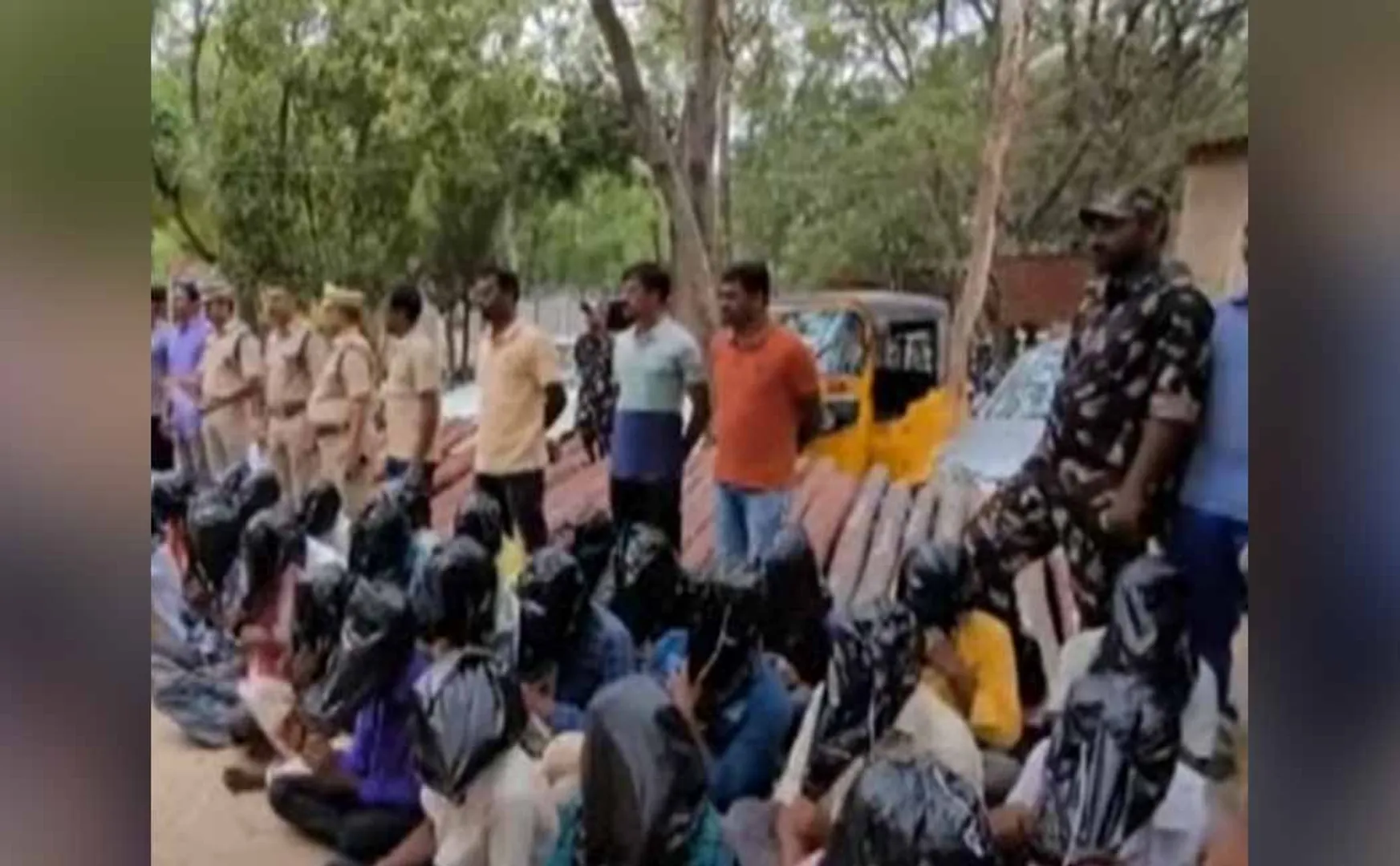 48 Tamils incidnet for trying to red wood 