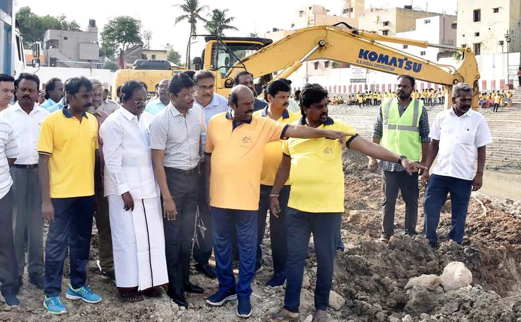 Minister AV Velu inspected thiruvannamalai 