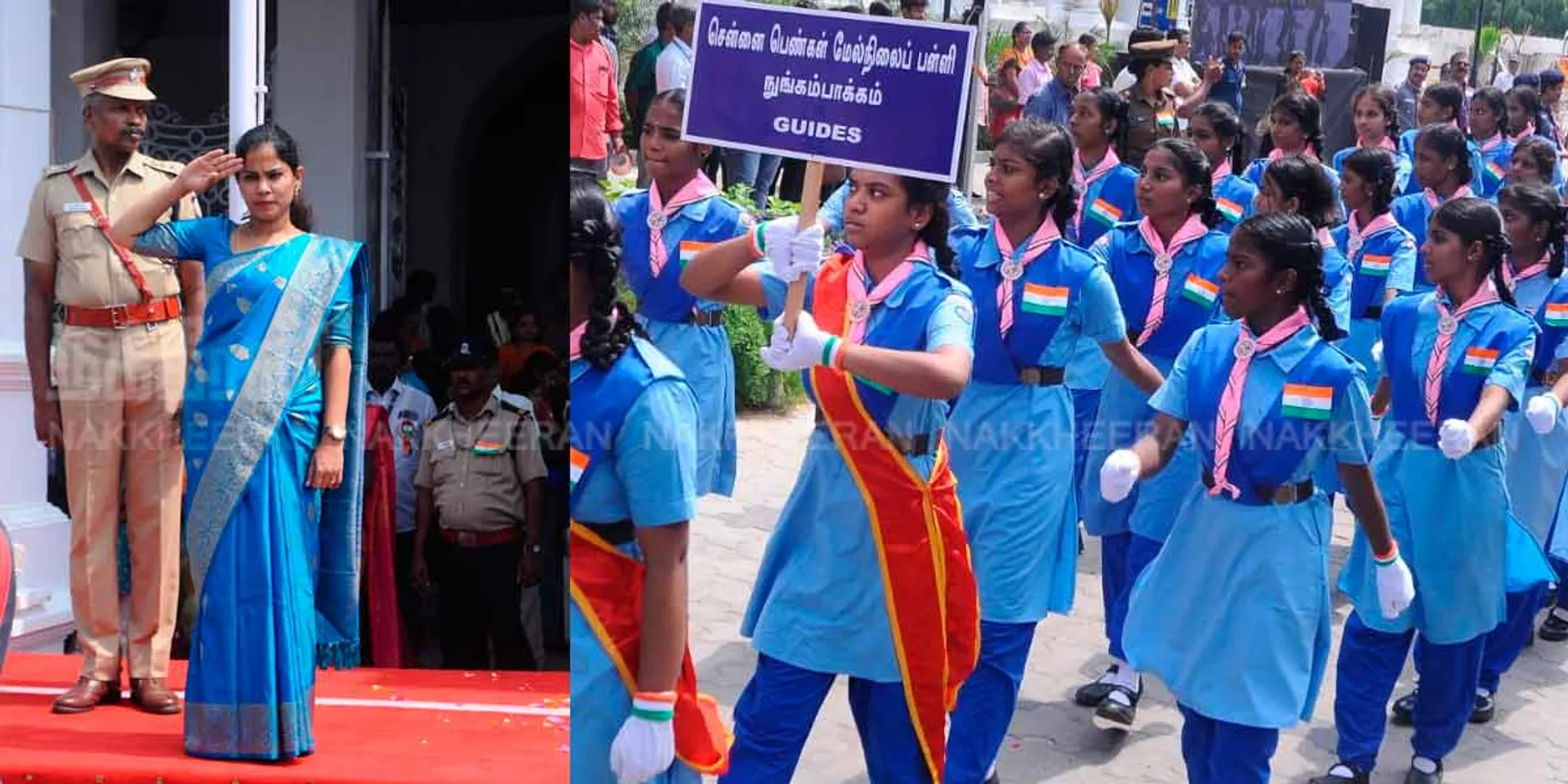  Chennai Mayor Priya Leads Students' Parade (Photos)