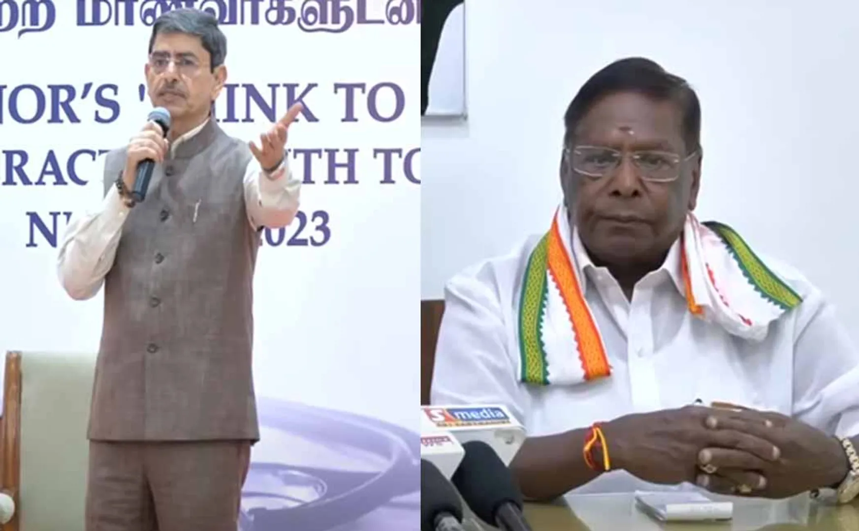 It clearly shows that Governor RN Ravi is a traitor to the people of Tamil Nadu Narayanasamy