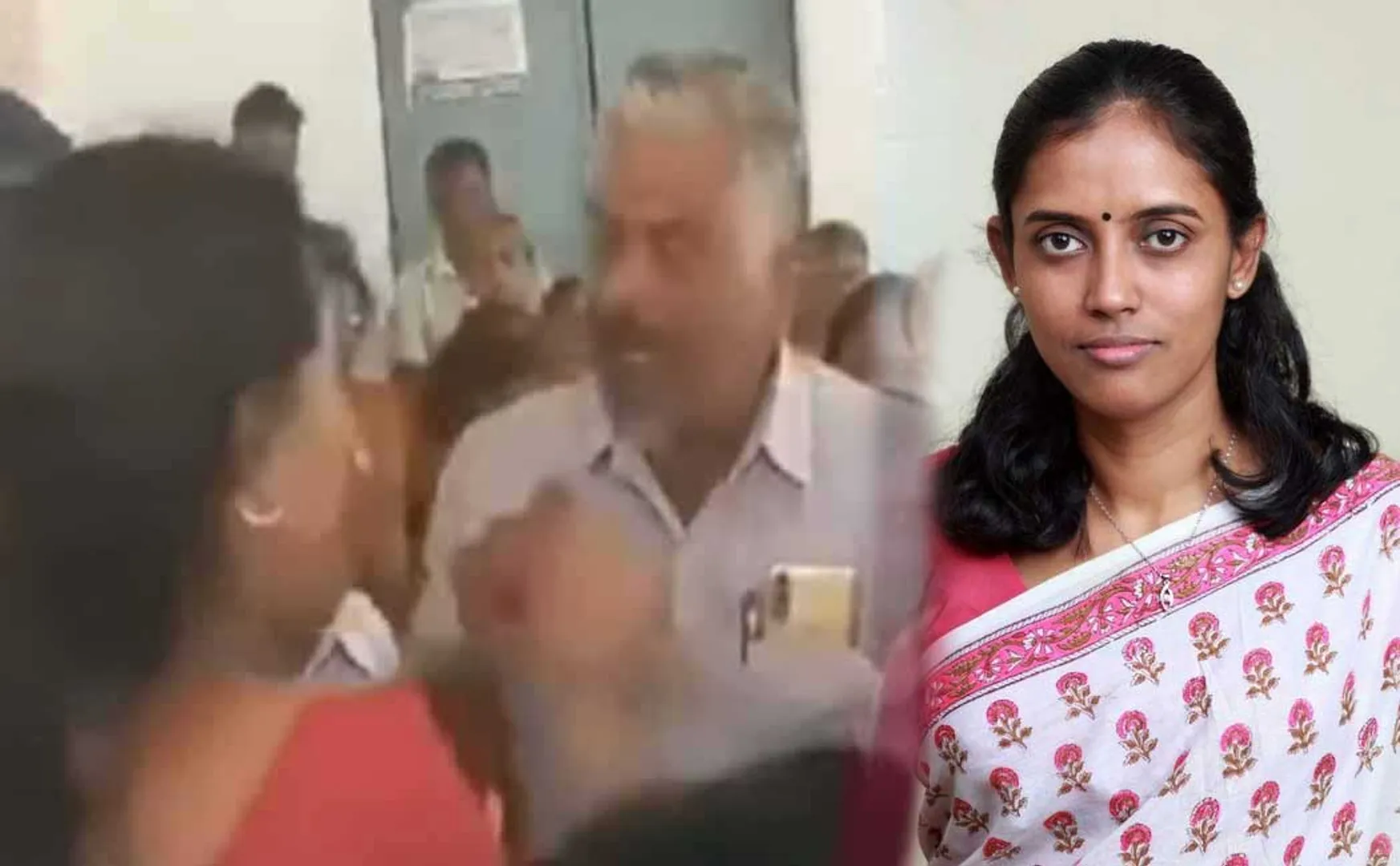  BJP person who had an argument with M.P Jothimani 