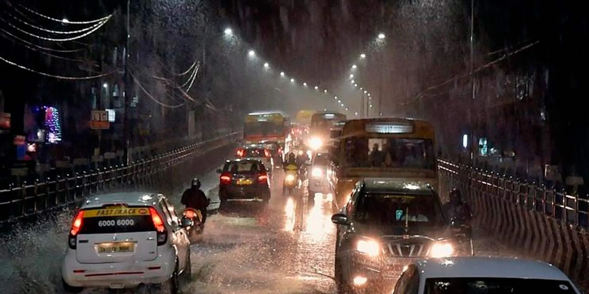 Widespread rain in Chennai