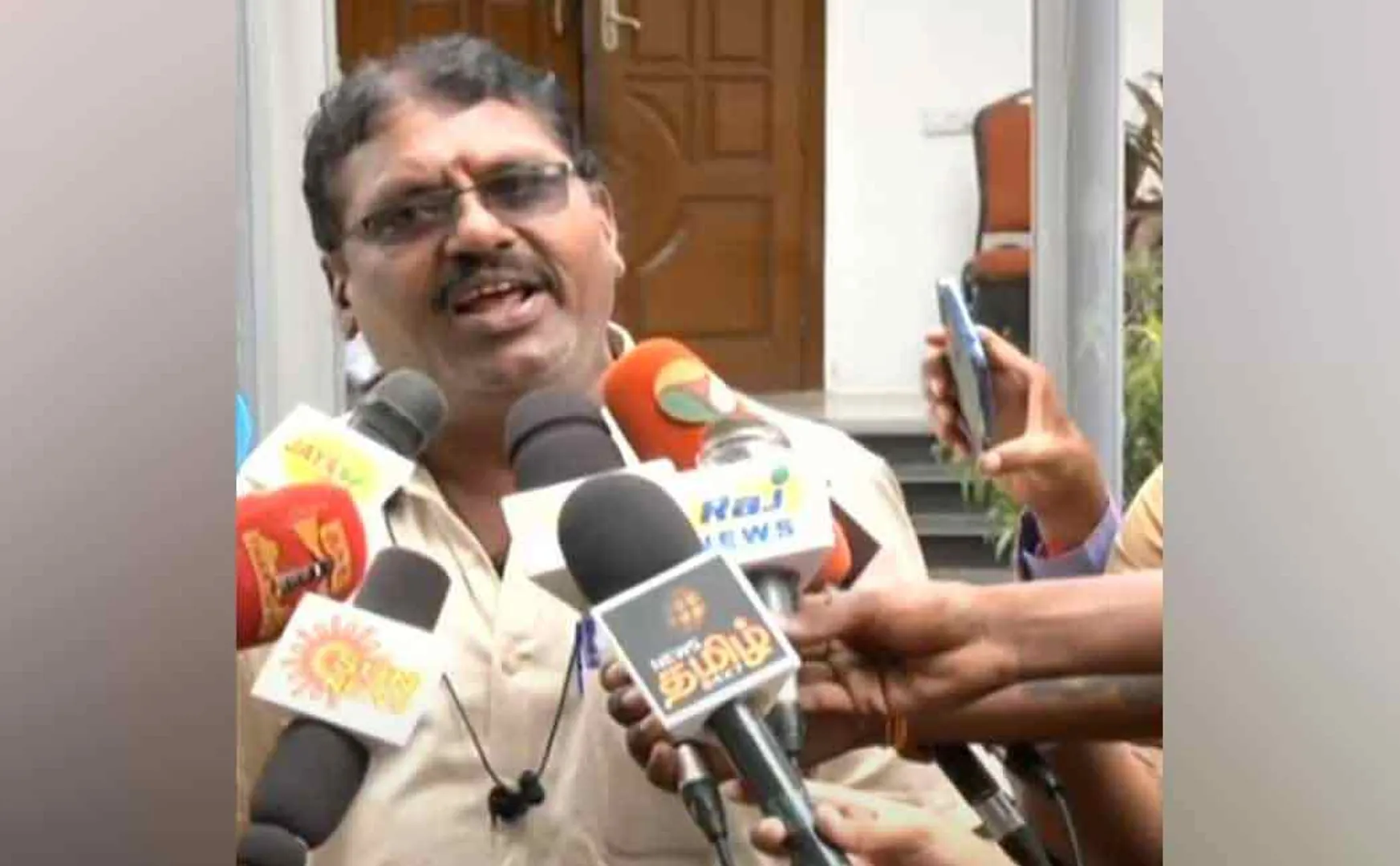 BJP petition to take action against the person who discussed with the governor!