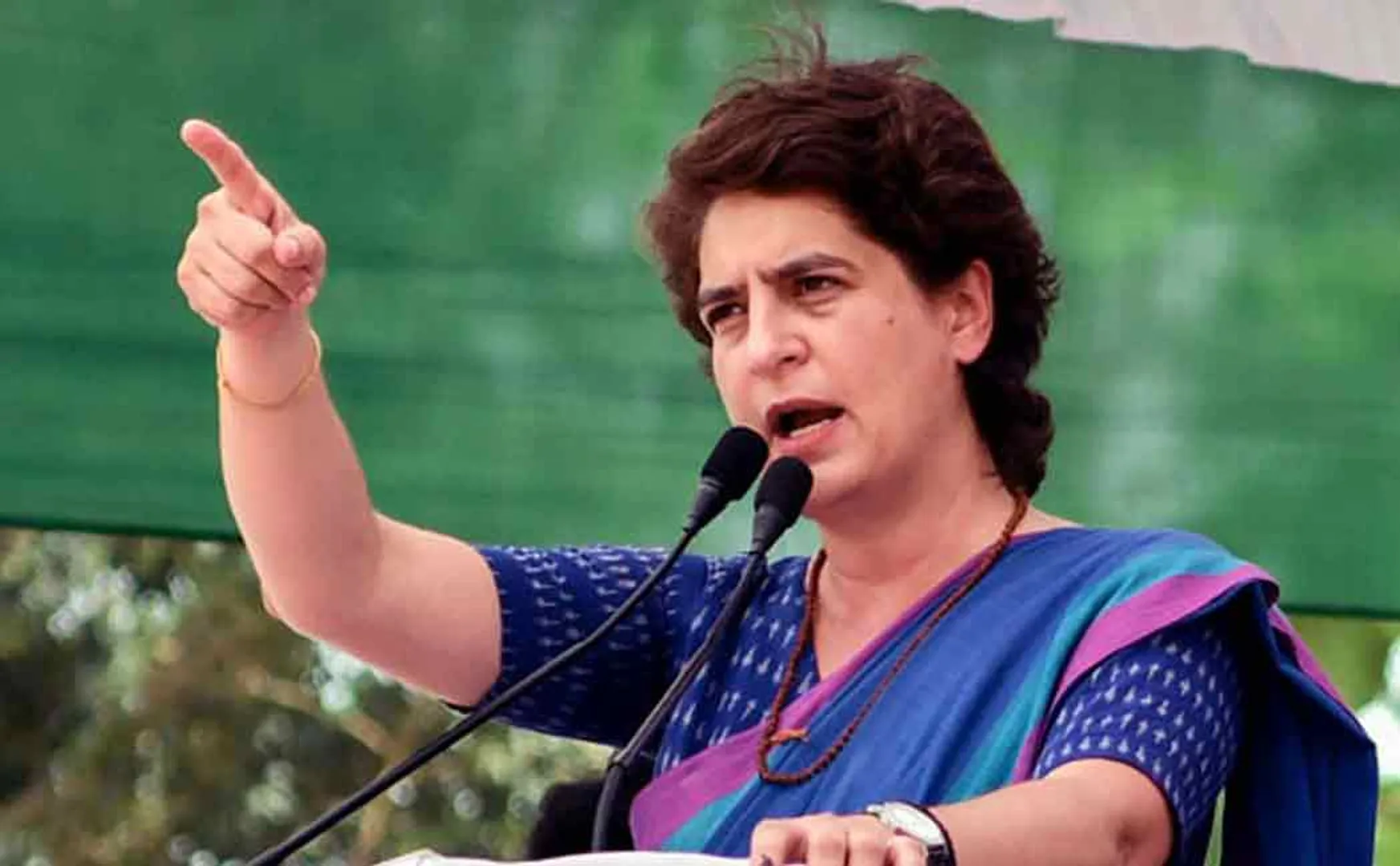 Priyanka Gandhi is contest against Modi in the parliamentary elections
