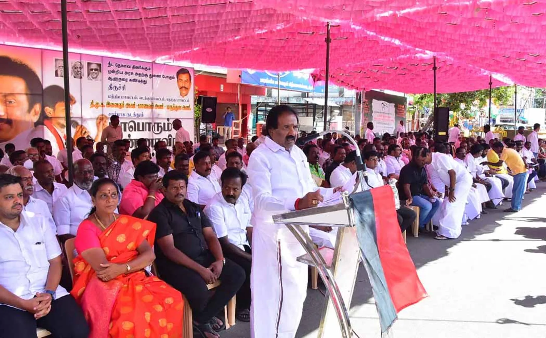 DMK condemn NEET exam in Trichy