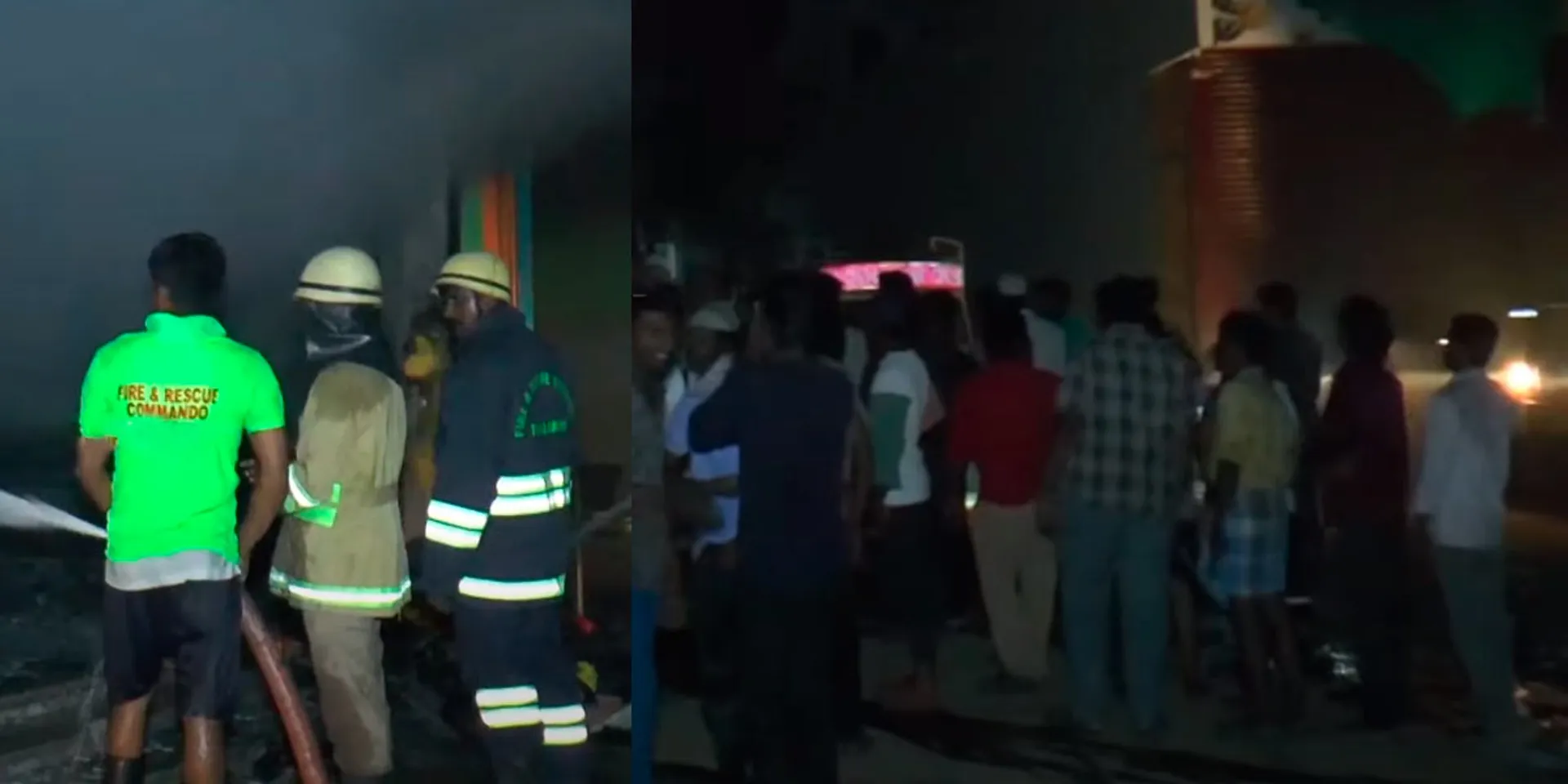The employee set fire to the shop