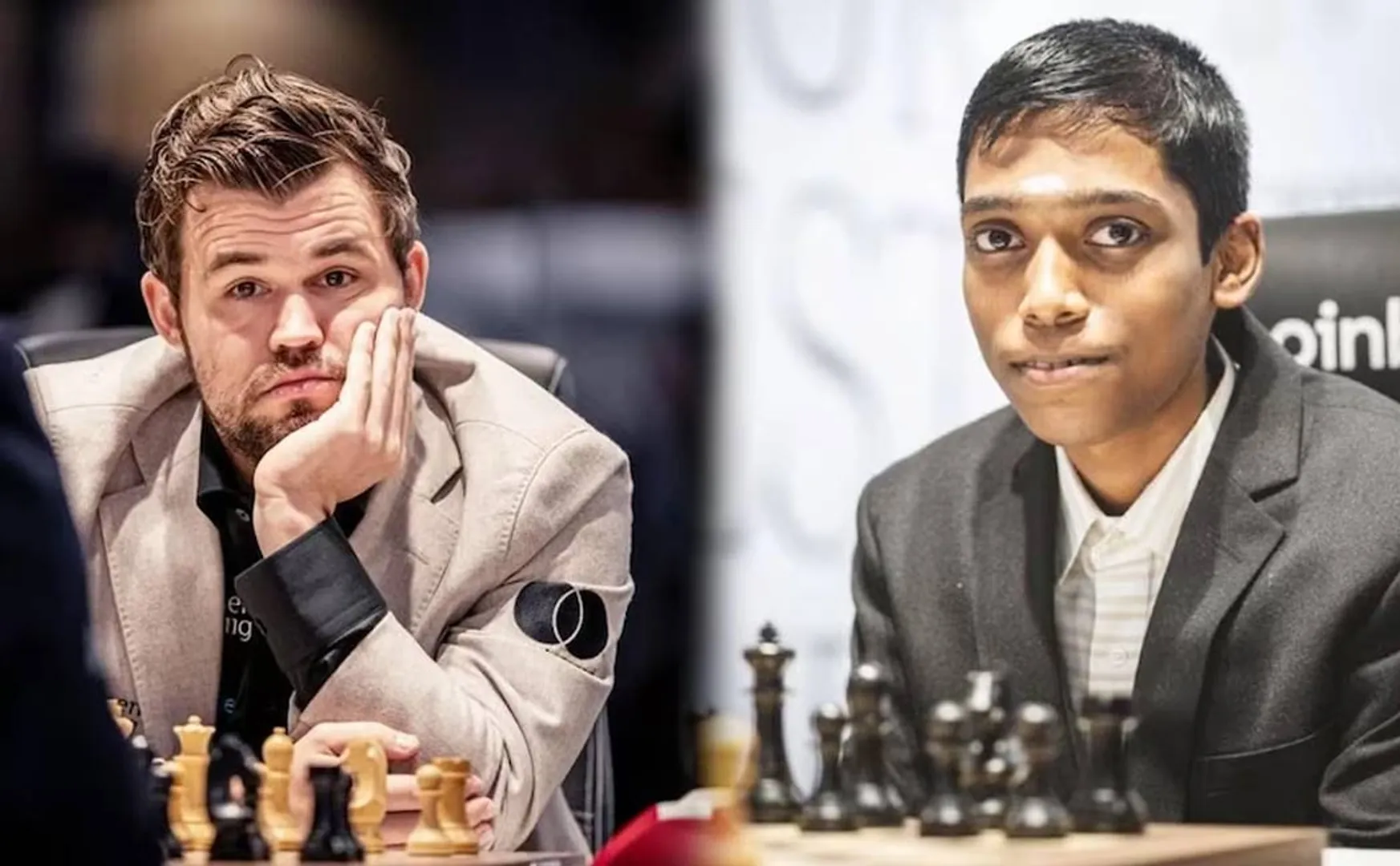 praggnanandhaa vs carlsen FIDE World Cup 2023