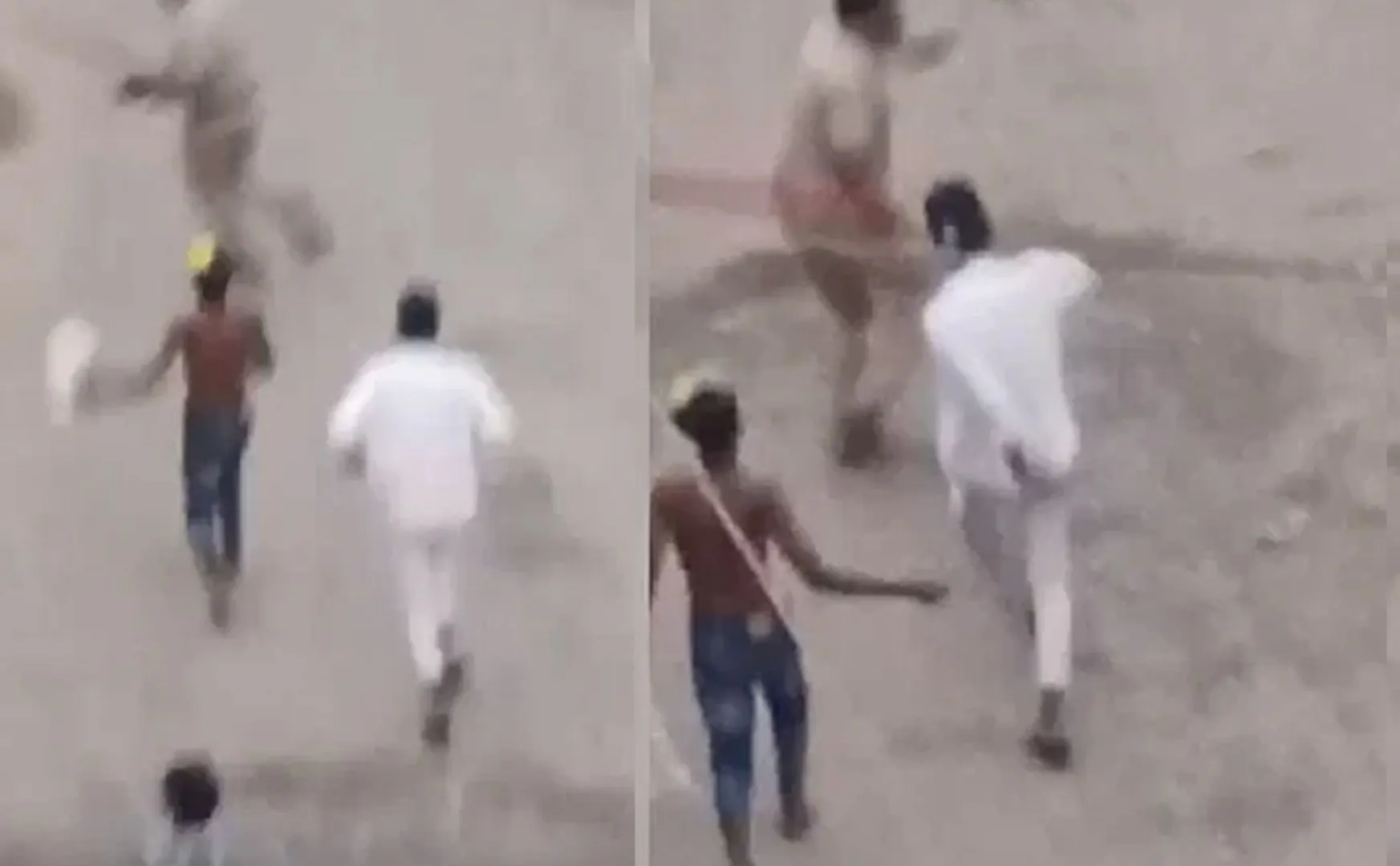  youth chased away the police who went to investigate