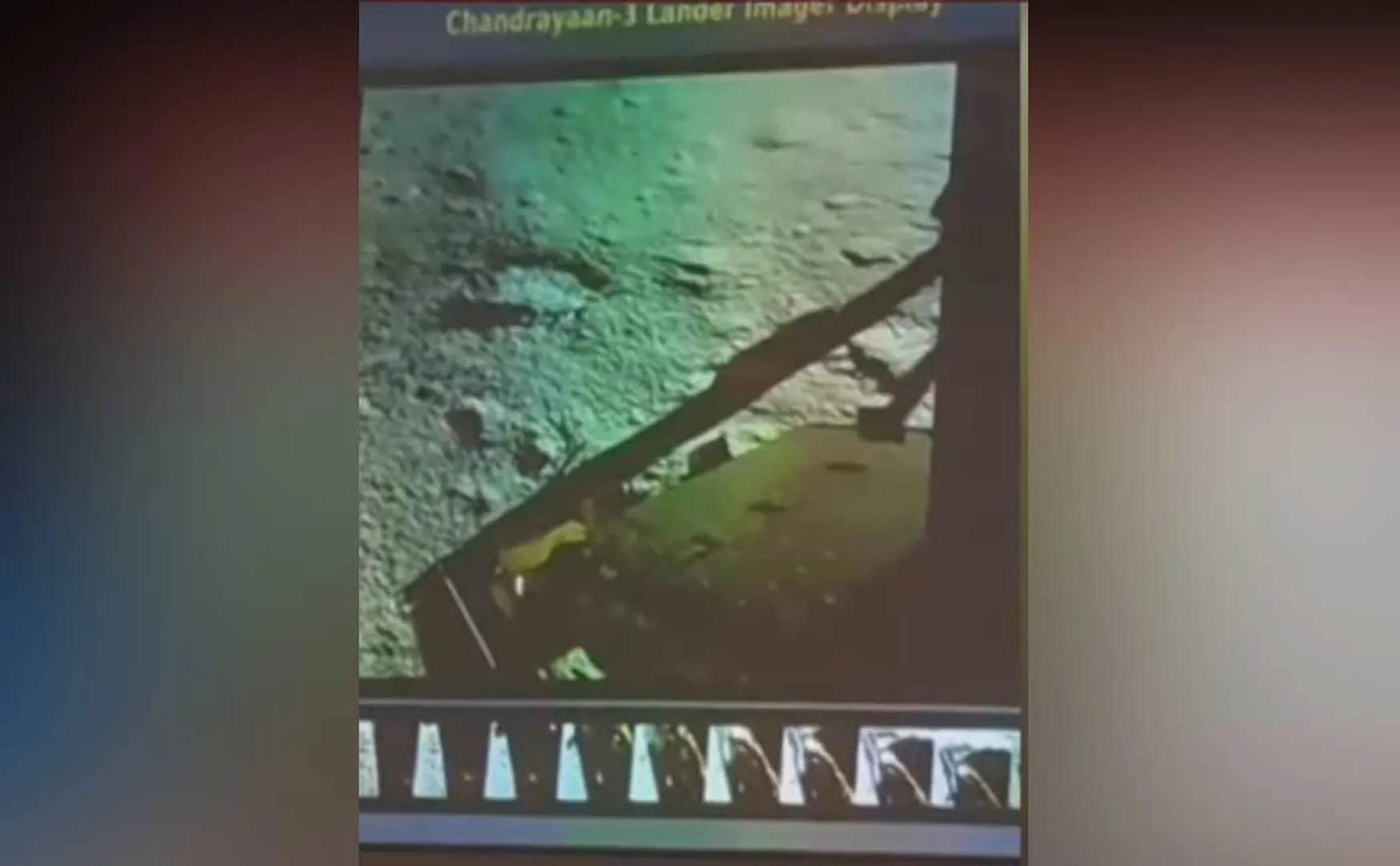  Ch-3 Rover ramped down from Lander and  India took walk on the moon 