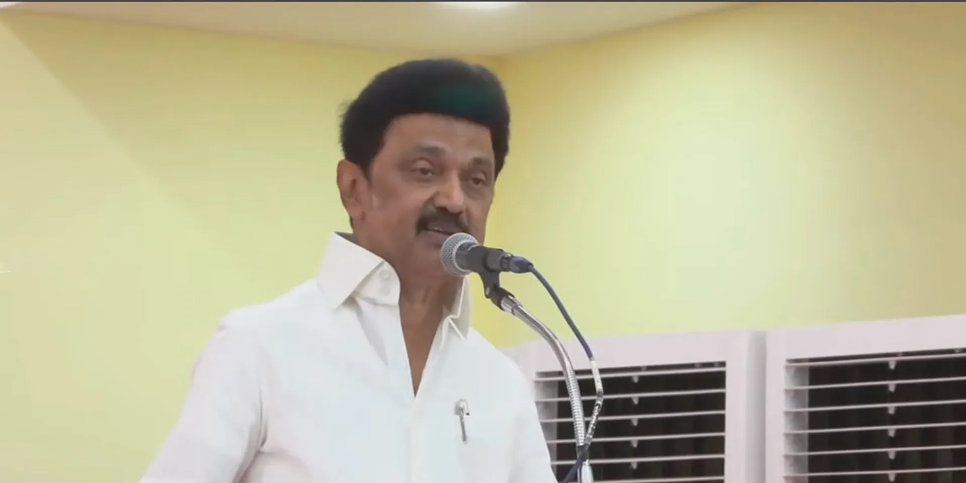 "It is enough that the Dharmapura Adheena Kurumaka Sannithans support us" - Principal M.K.Stal's speech