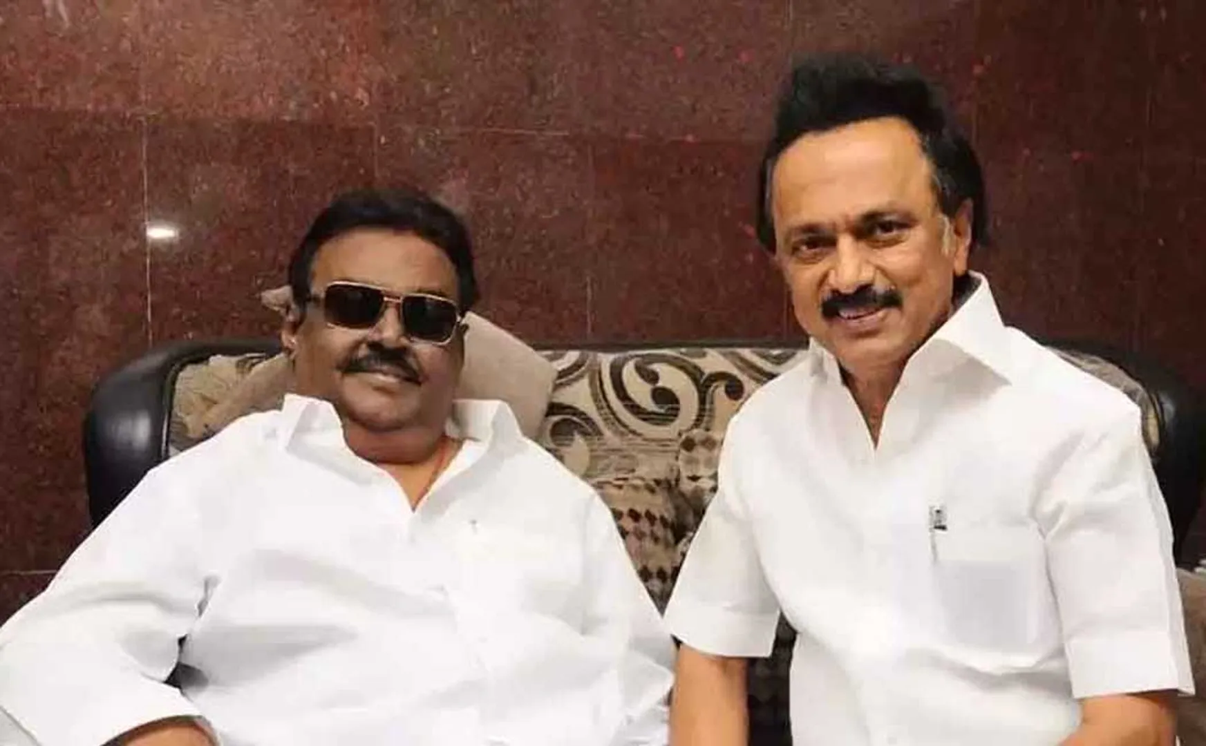 Chief Minister Stalin wishes Vijayakanth on his birthday
