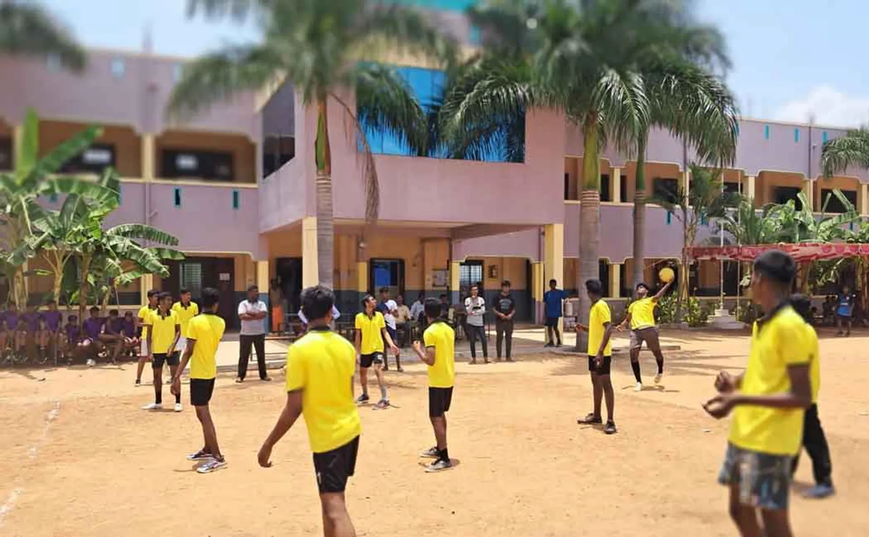 500 students participate in zonal level sports competitions