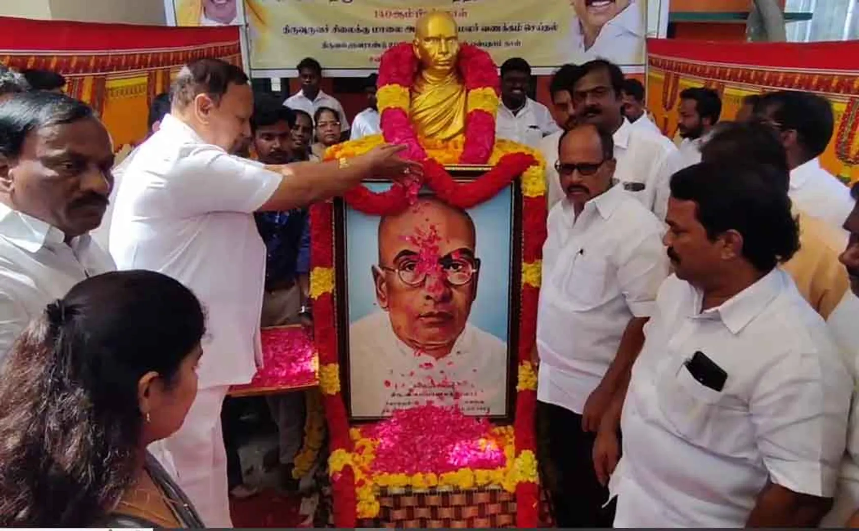 “Manimandapam thiru.v.k.” - TR Balu MP