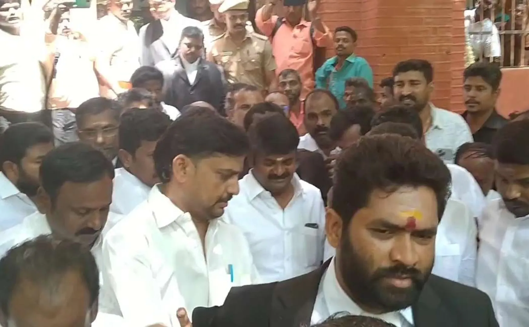  Vijayabaskar and his wife Ramya appeared before court of hoarding  assets case