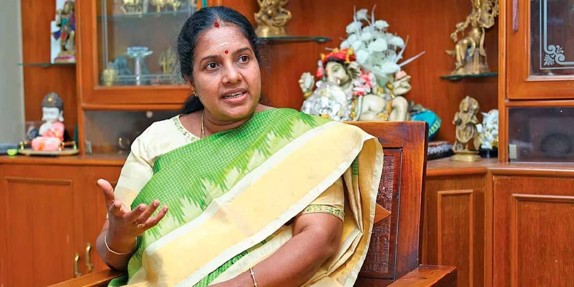  'Whoever is threatening, inform us' - Vanathi Srinivasan interview