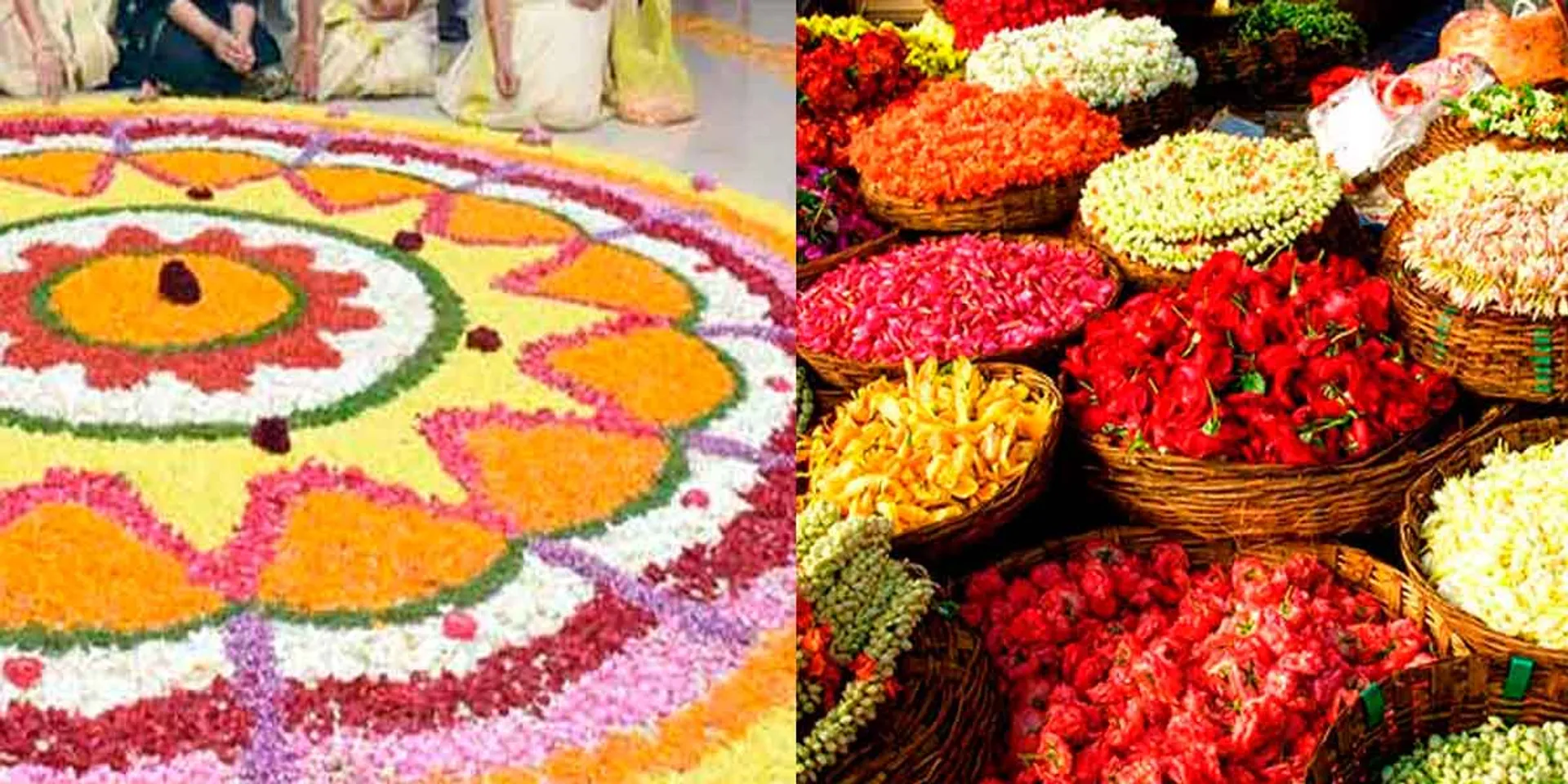  Onam celebration; The price of rose flowers