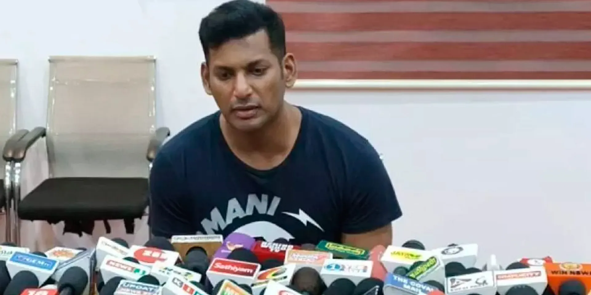 'I will congratulate Vijay if he joins politics' - Vishal interviewed in Keeppakkam