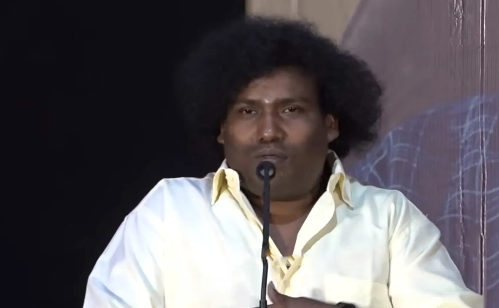 yogi babu speech at luckyman press meet 
