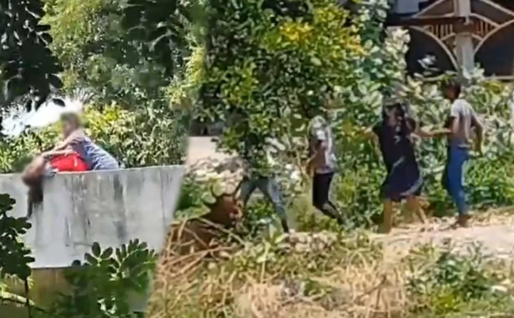  video of a lovers being attacked by miscreants is going viral