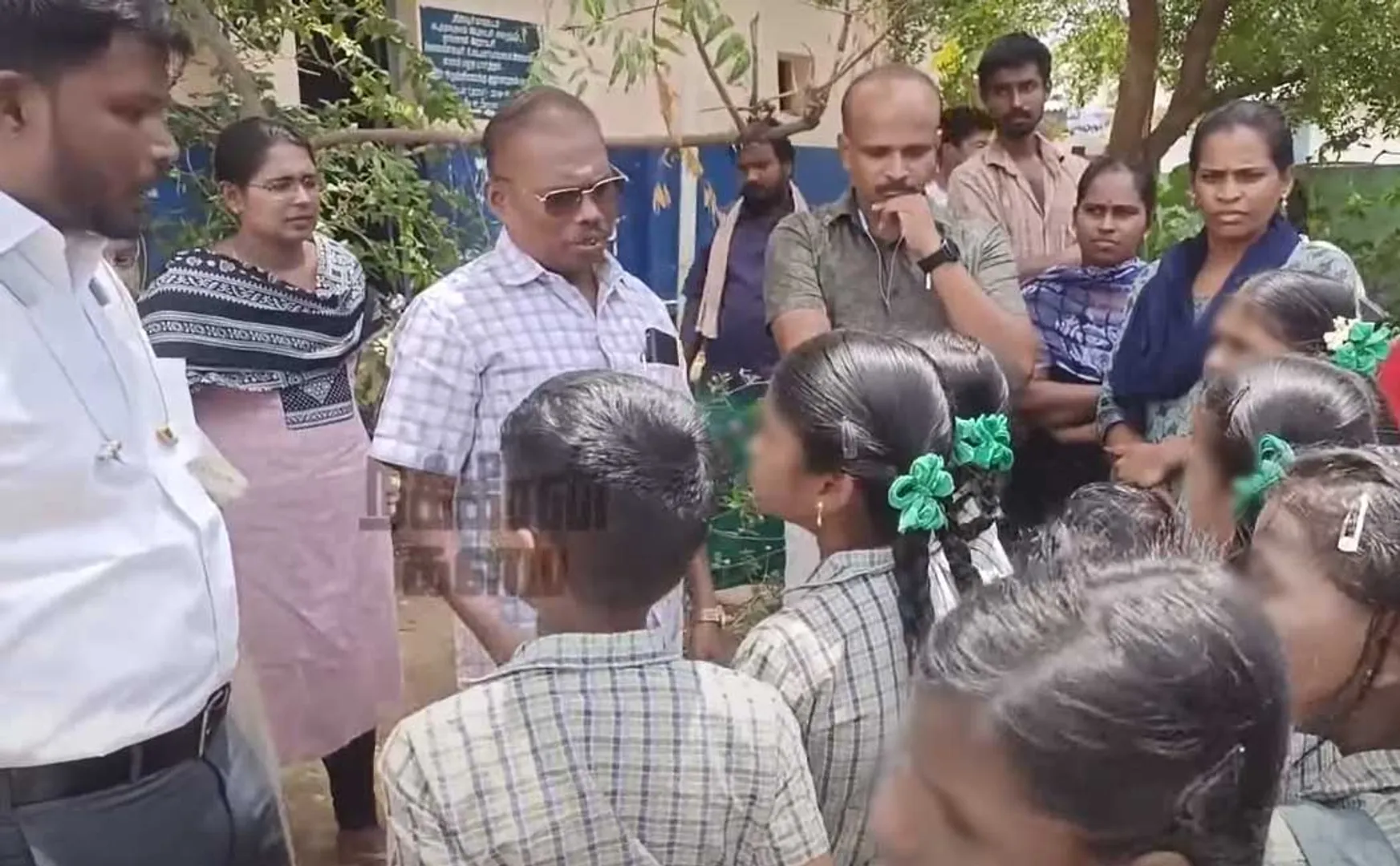 Parents of students accuse government school principal