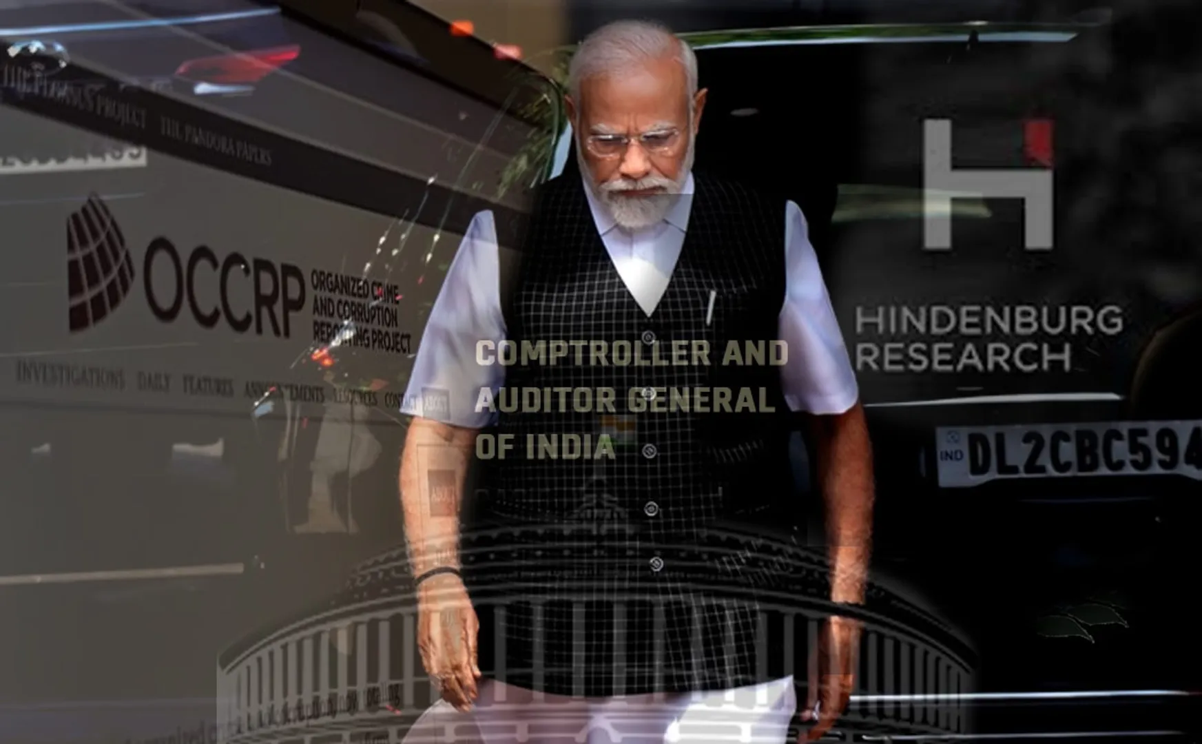Hindenburg and occpr accused Adani of narendra modi head BJP rule