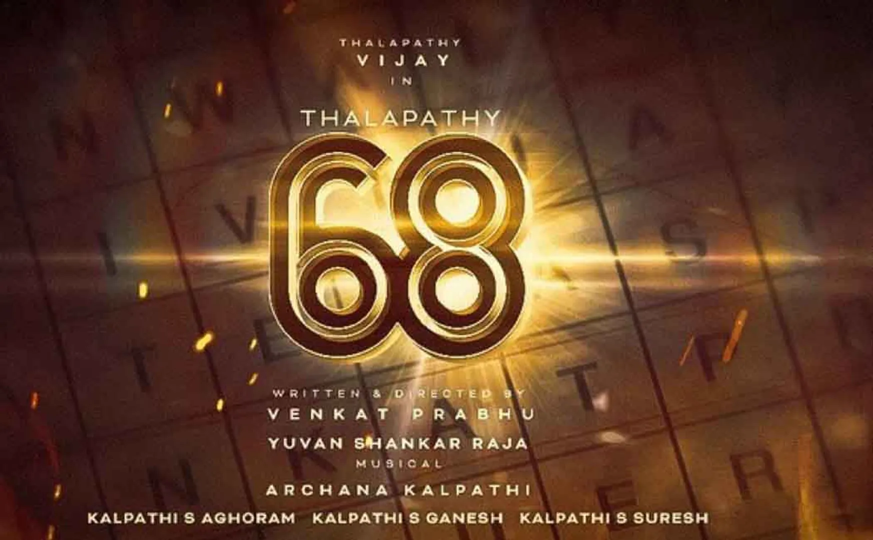 Venkat Prabhu update  about thalapathy-68