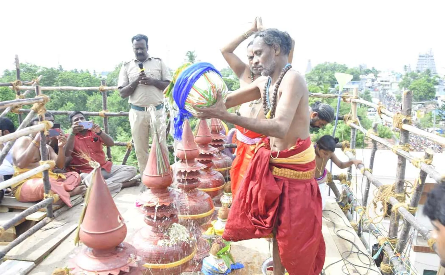 More than 700 years old Thillai Amman Temple in Chidambaram  
