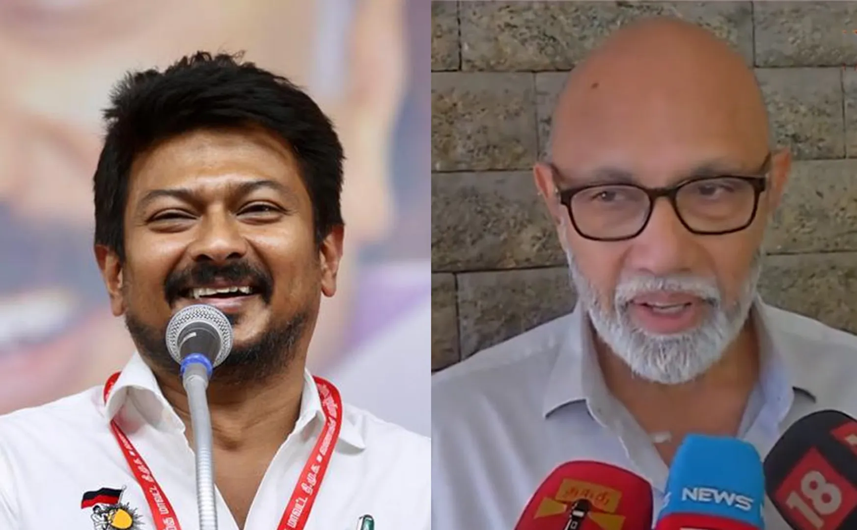 sathyaraj about udhayanidhi speech issue 