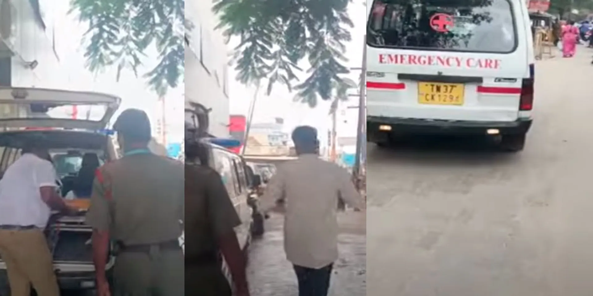 Ambulance? Do you van food?-Shocking video