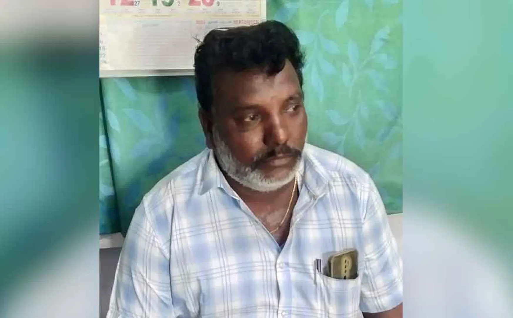 A government official caught 