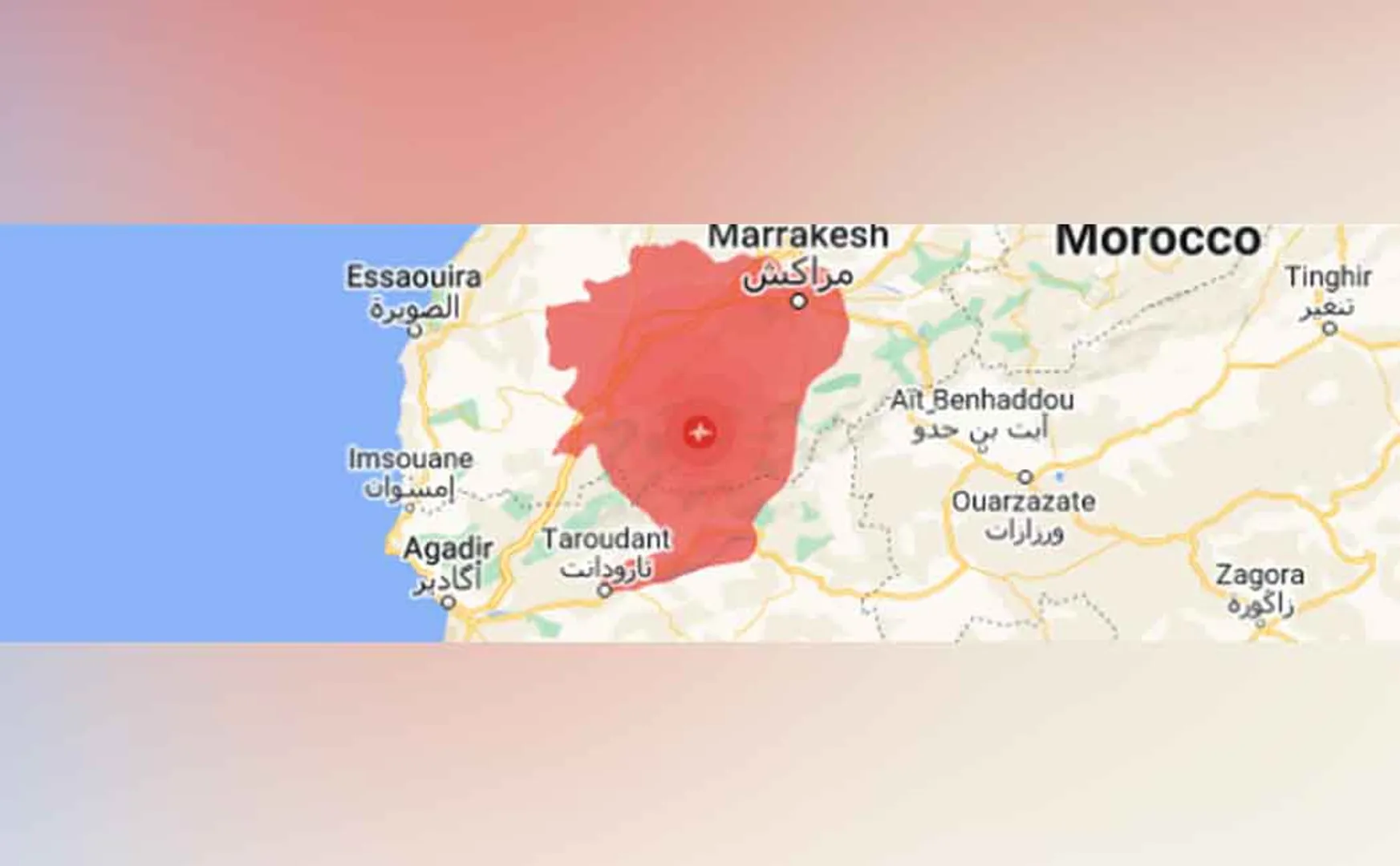 Earthquake in Morocco Condolences to Prime Minister Modi