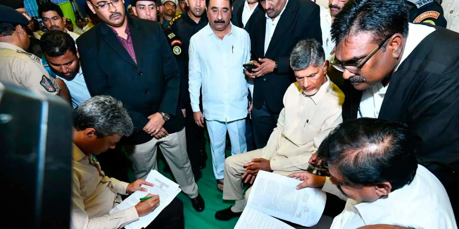 8-hour sensational trial; Chandrababu Naidu jailed