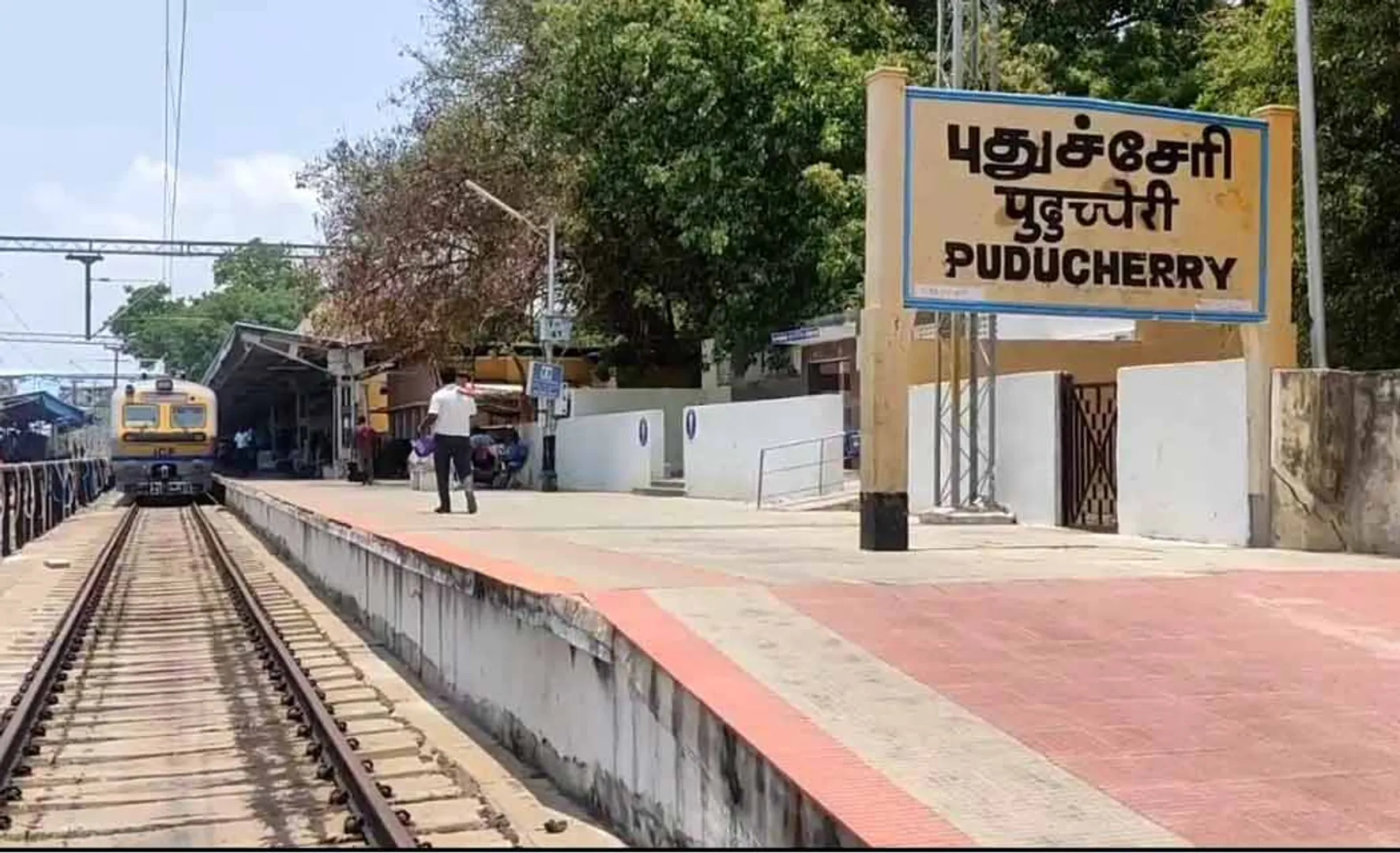 youth who done unlawful activity on the railway platform was arrested