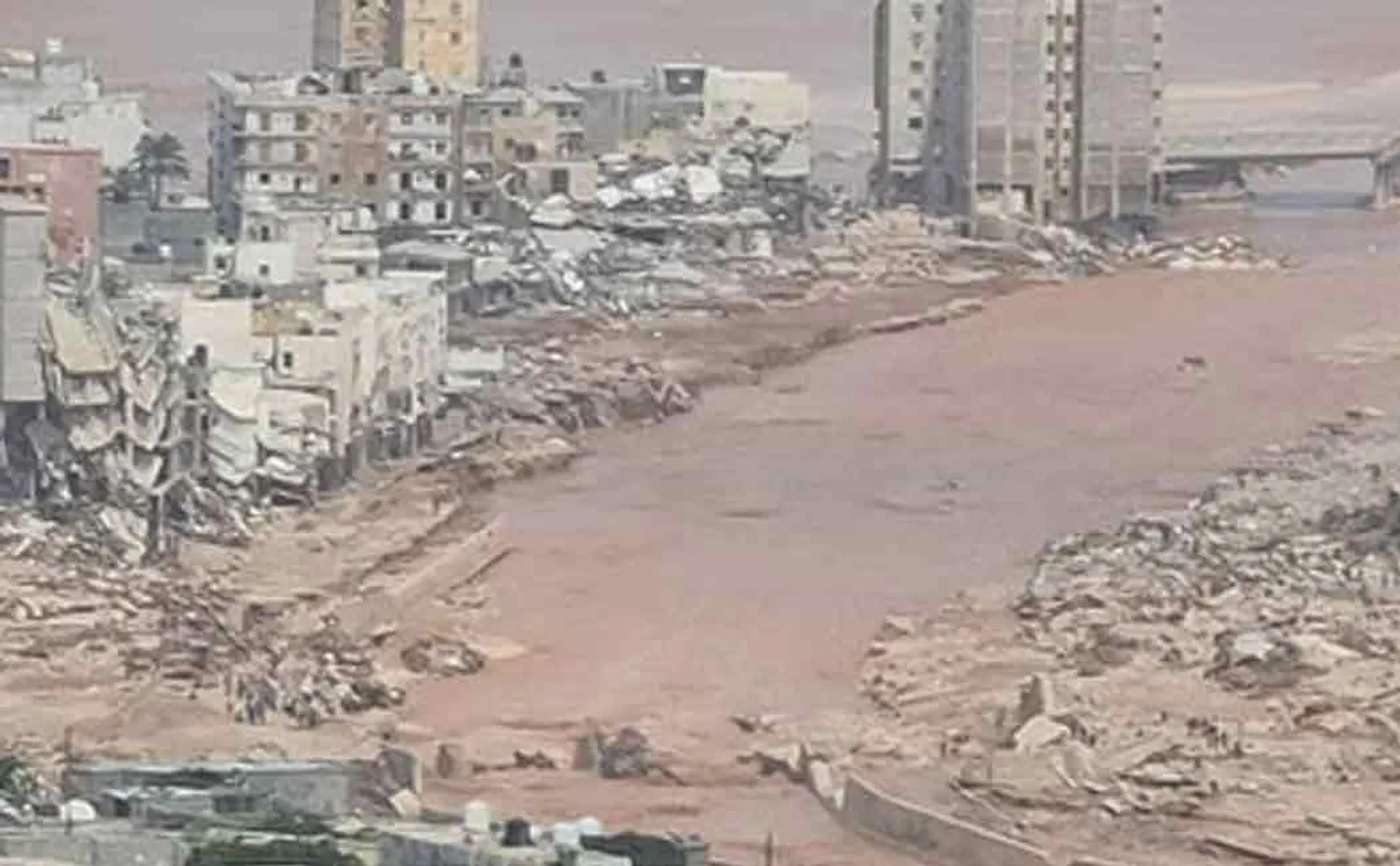 Libya appeals for international aid for 2000 people died in the flood