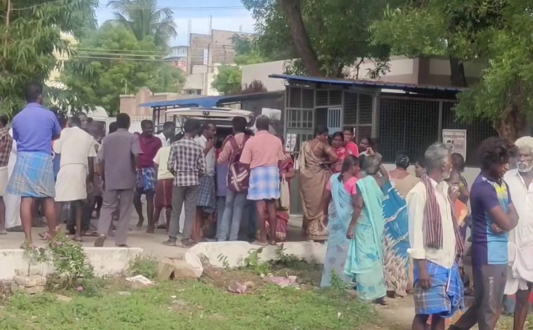 Student drowned in Karur