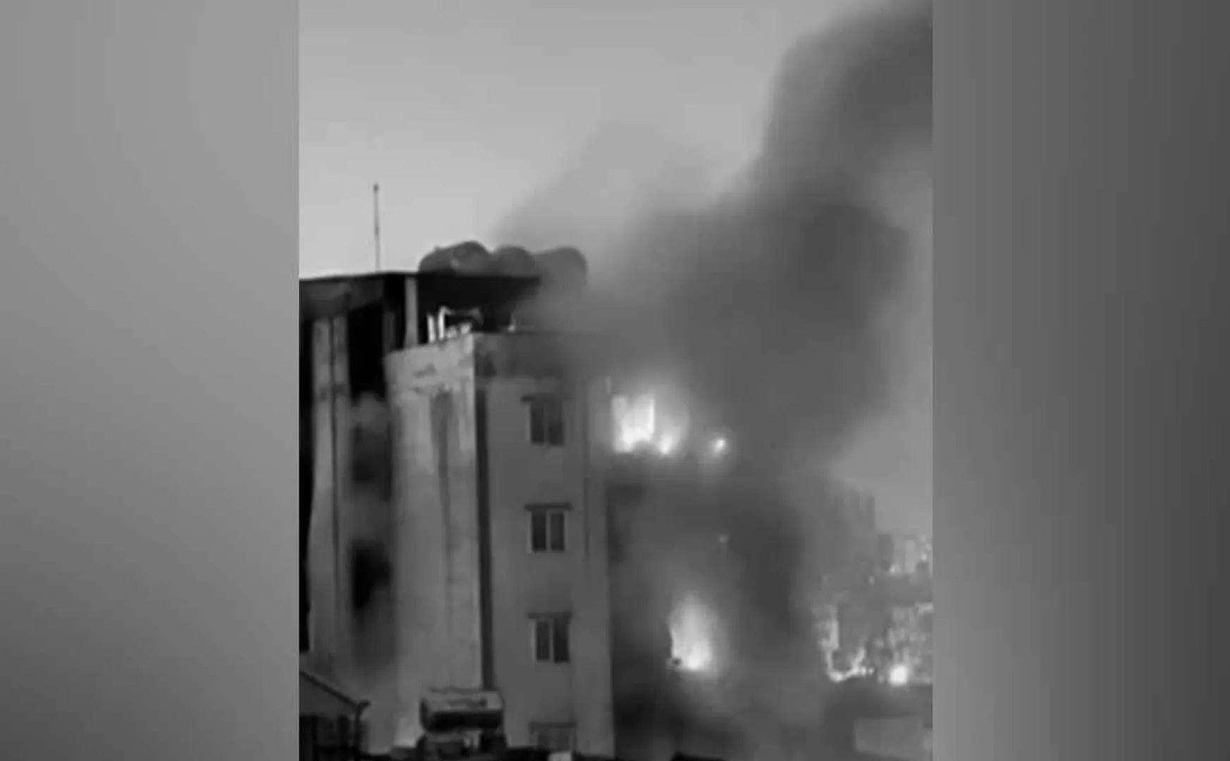 A fire in an apartment 50 people lost their lives