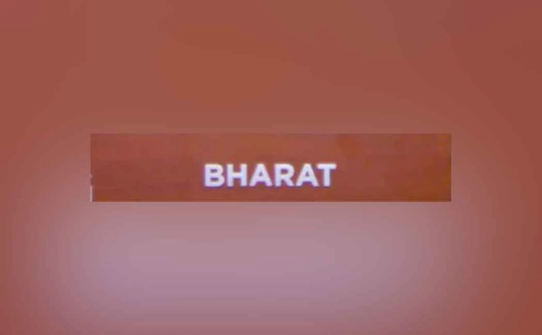 A famous delivery company that changed the name of its service to Bharat!
