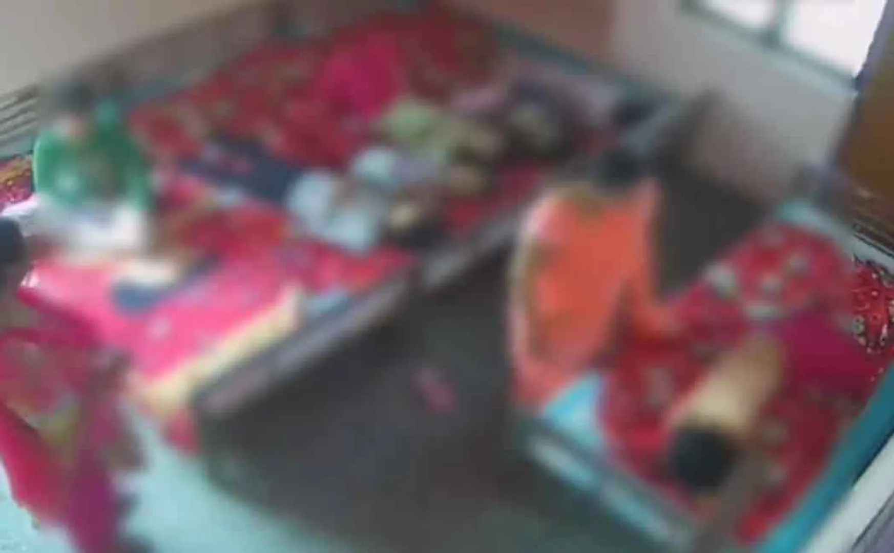 Custodian hits girl with shoe Stunning video footage