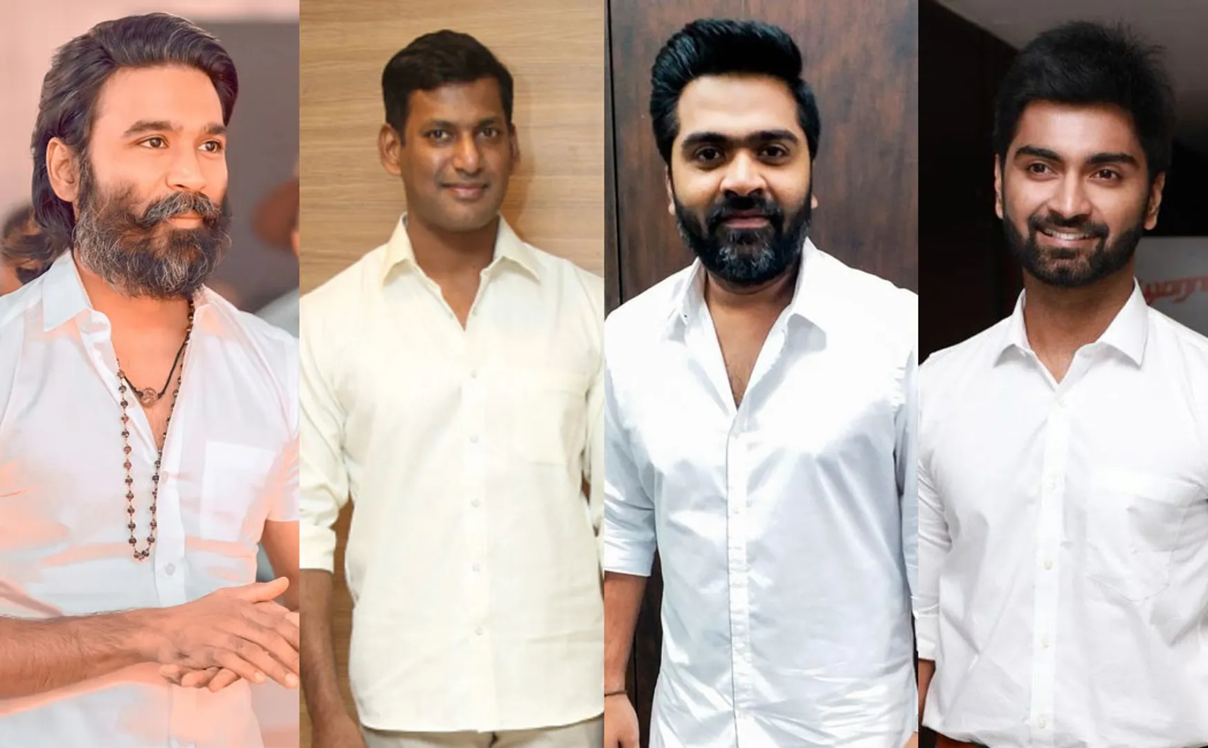 red card for dhanush, vishal, simbu, atharvaa 