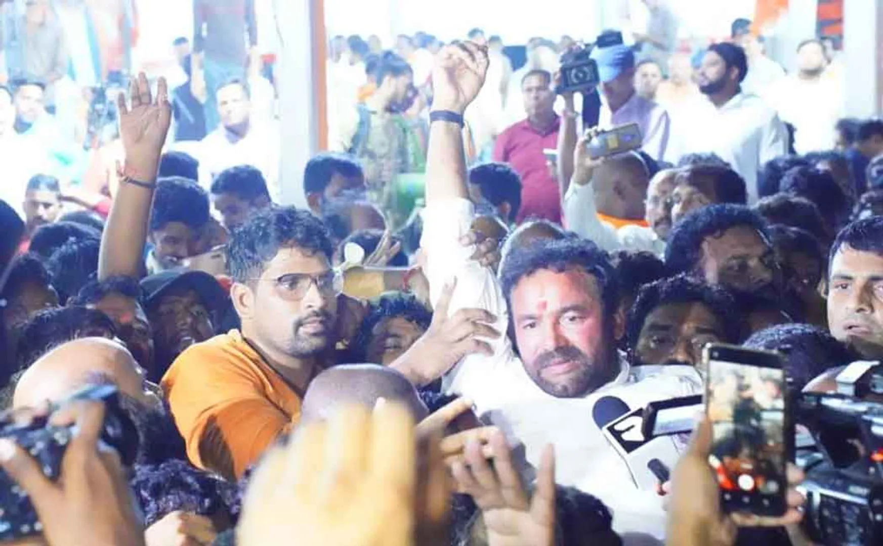 Arrested Union Minister!