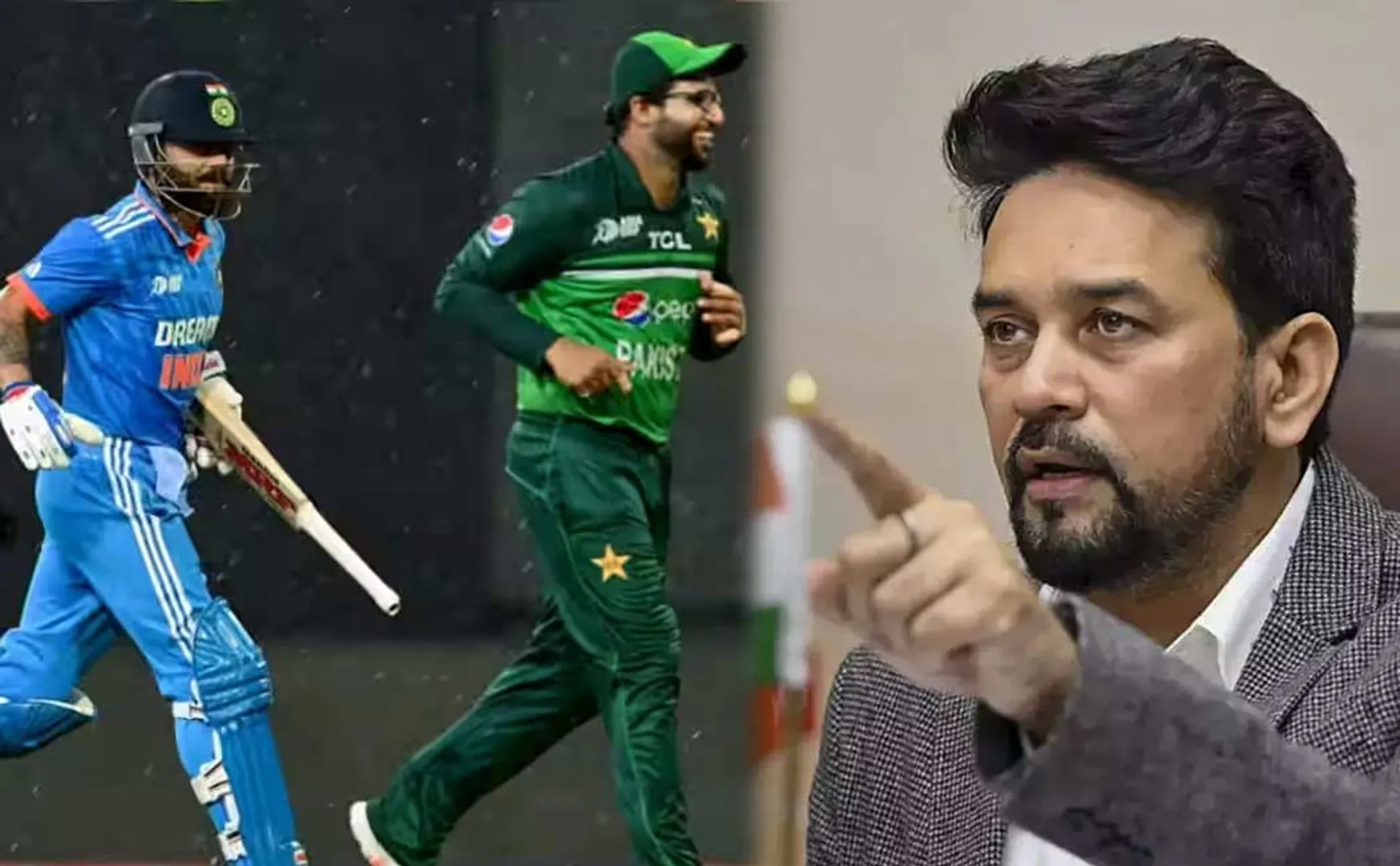 India will not play with Pakistan says Union Minister anurag thakur