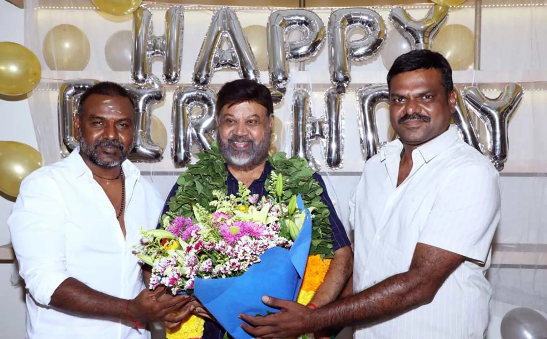 p.vasu gifted laptop to his assistant directors