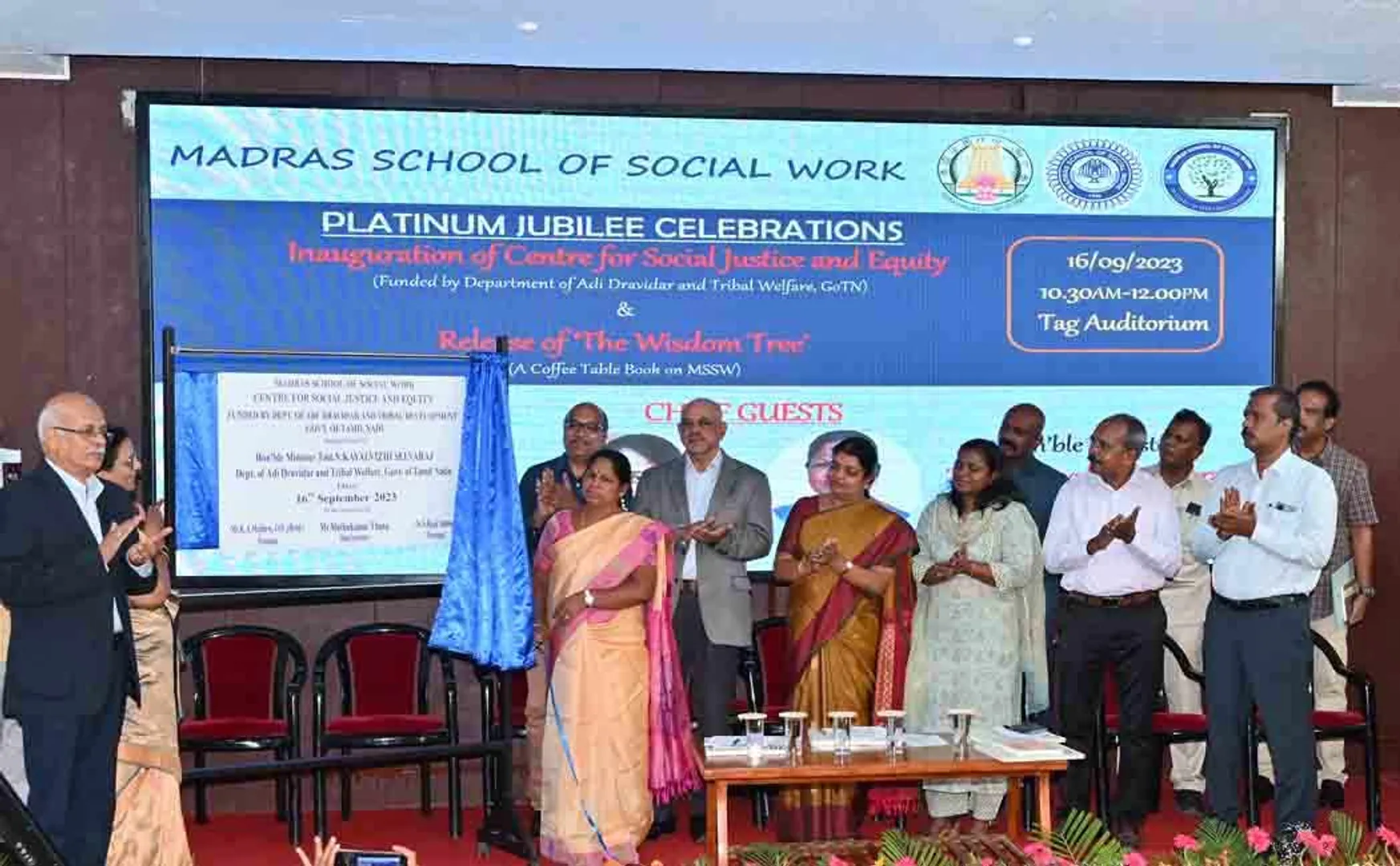 MADRAS SCHOOL OF SOCIAL WORK Platinum Jubilee celebration