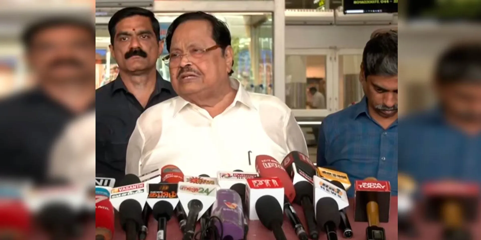  “This is partiality; The commission should find out'' - Duraimurugan is obsessed