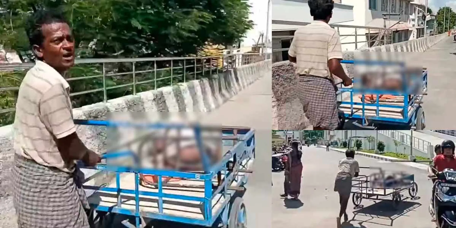 friend who wandered while keeping him in a trolley' - a heartbreaking incident