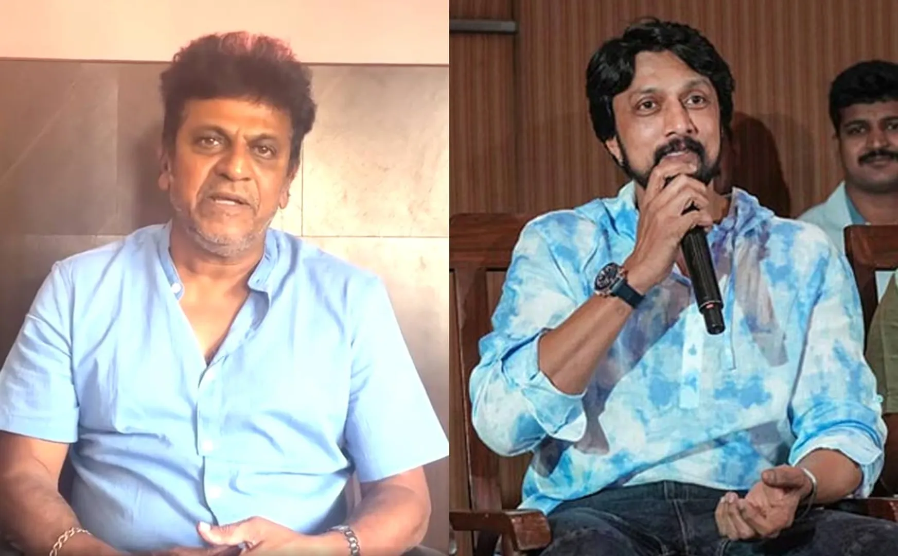 shivarajkumar and kiccha sudeep about cauvery issue 