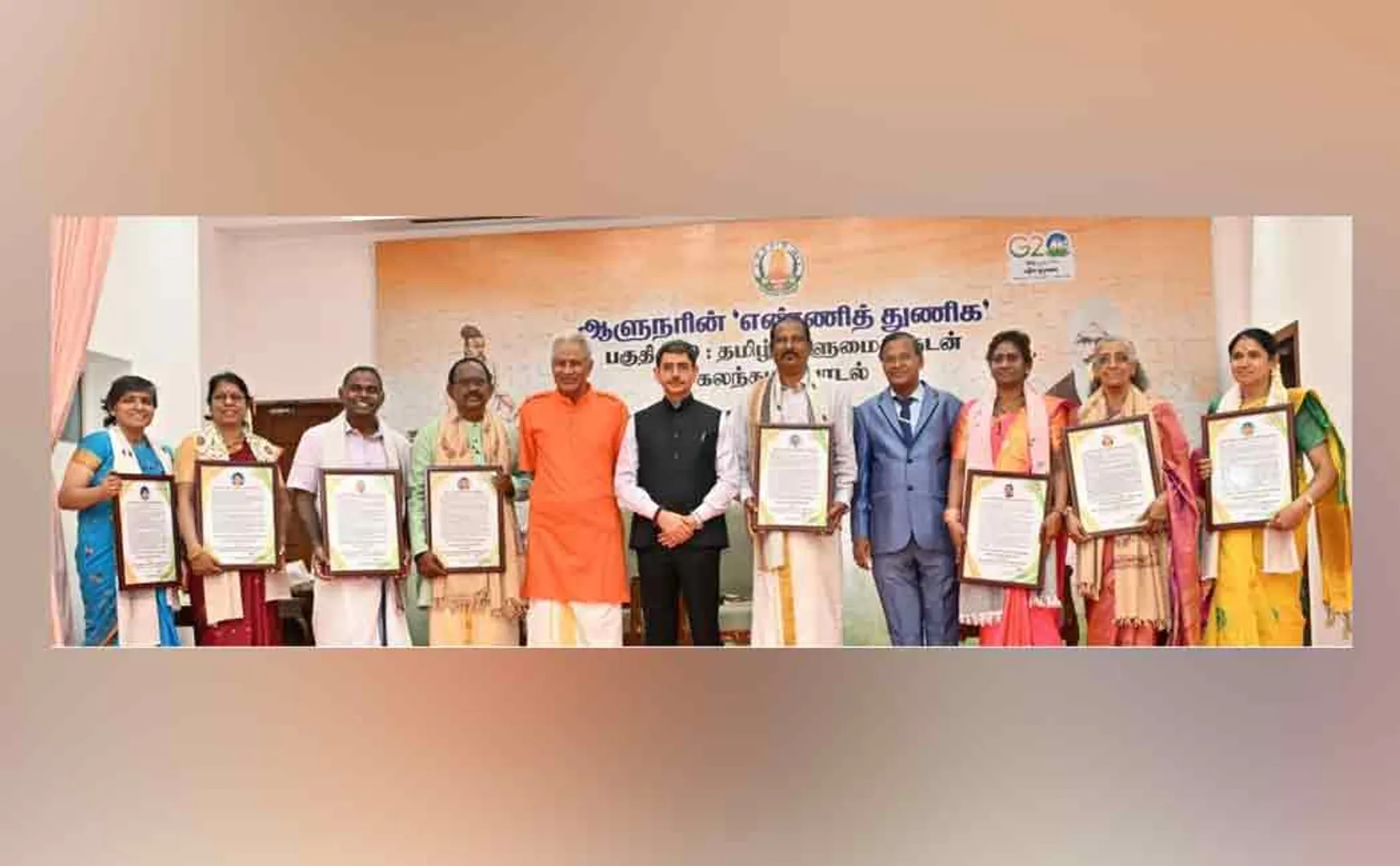 "Lifetime ambition is to take Tamil to other parts" - Governor R.N. Ravi