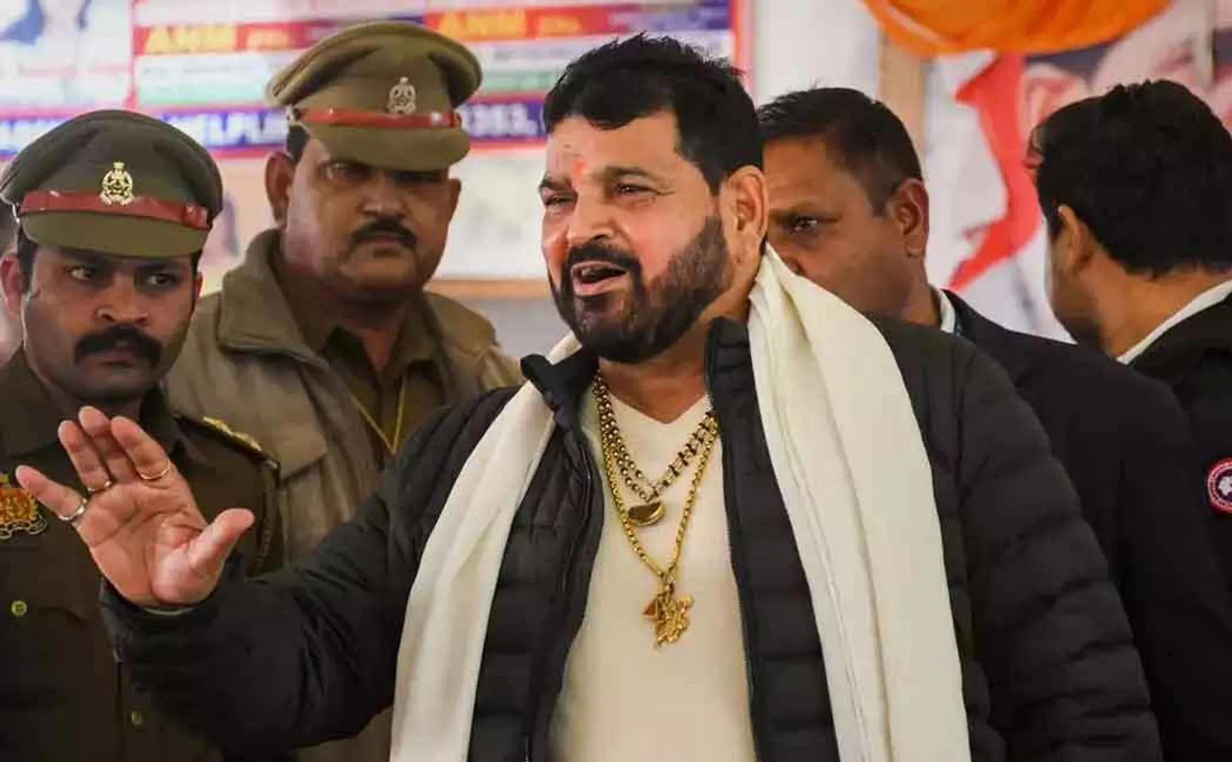 Brijbhushan Singh misbehaved with the wrestlers whenever he got a chance