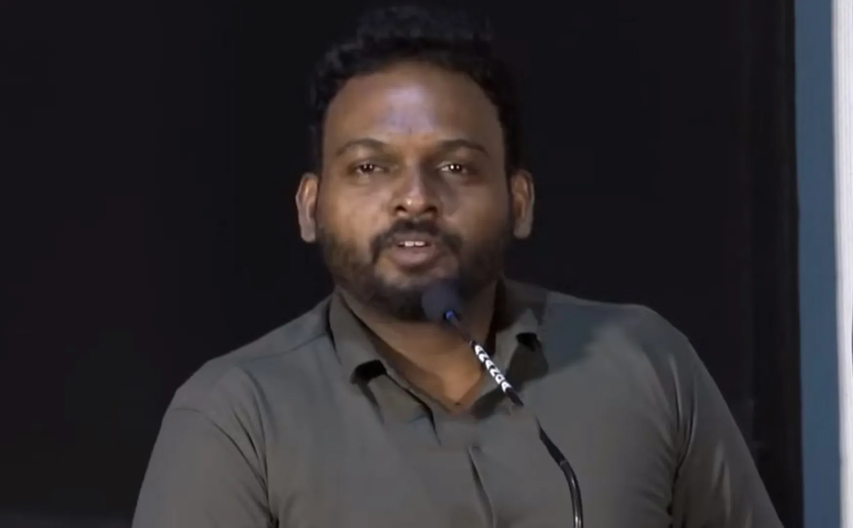 producer karthi about vishal speech 